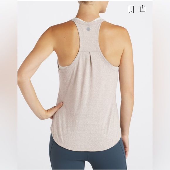 NWT Threads 4 Thought Darimia Triblend Scoop Neck Tank XL Beige - Picture 2 of 7